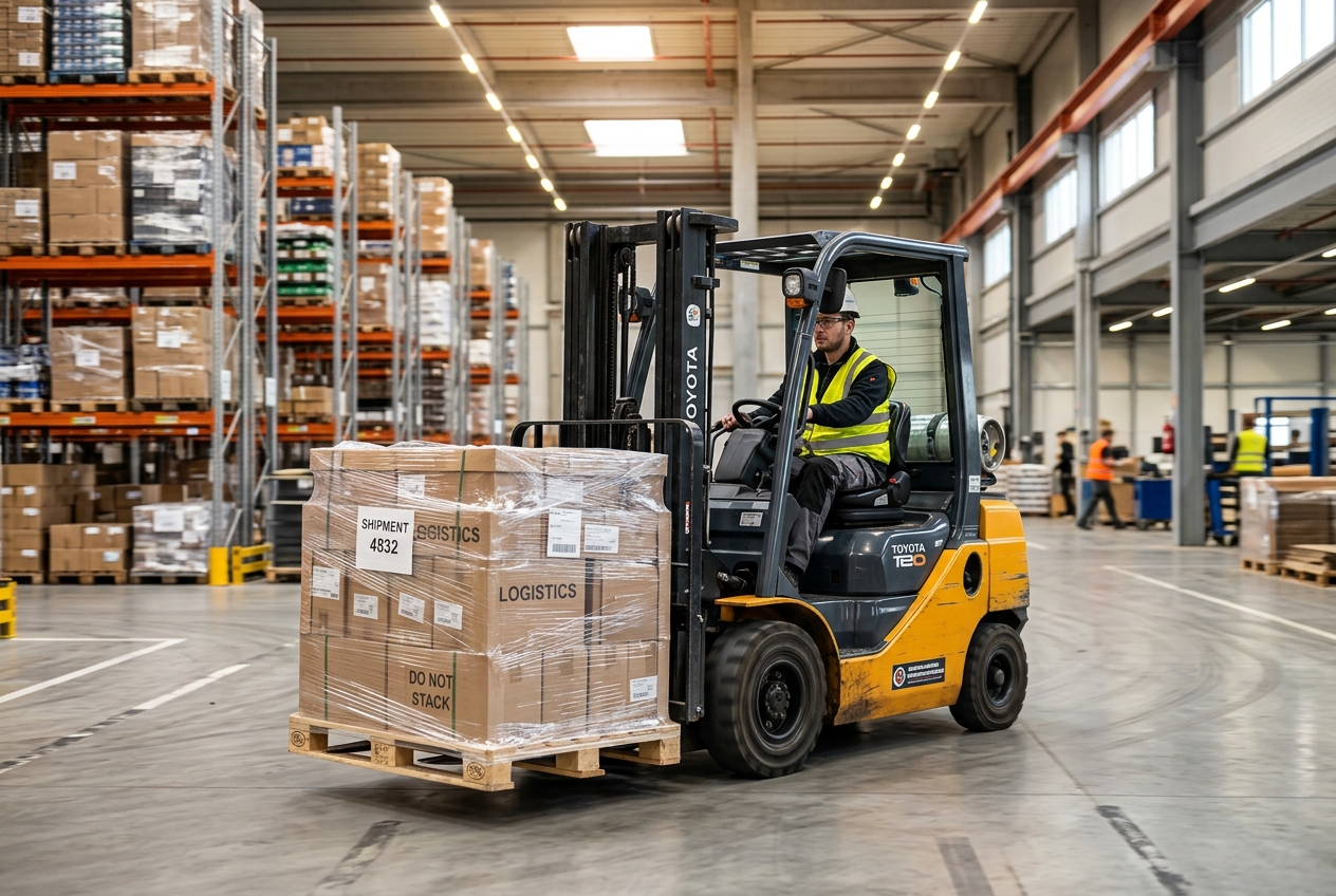 Forklift Industri dan Logistik